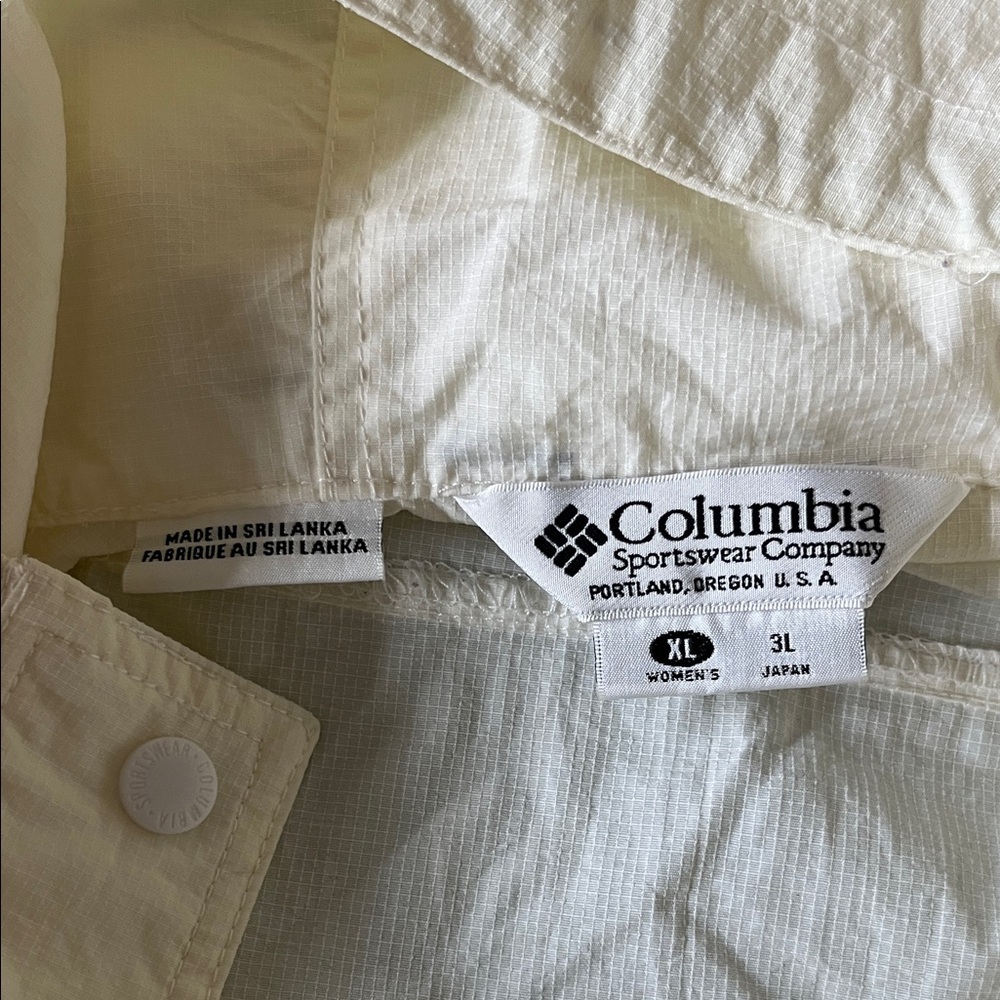 Columbia Off-White Pullover Jacket - image 2